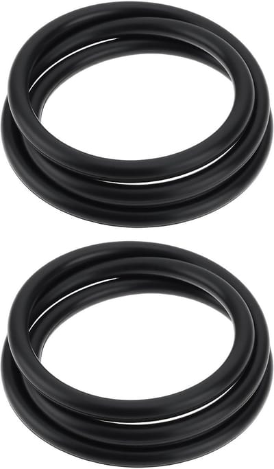 Dailygoody - Rubber O-Ring - 2Pcs - Voor filter - 230x244x7mm - Geschikt voor zwembad - Waterfilter - Onderdeel