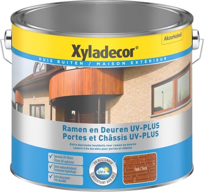 Xyladecor - Ramen & Deuren Uv-Plus - Teak - 2,5 L