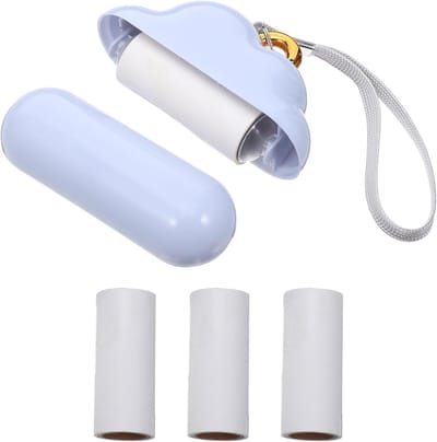 Kledingroller Herbruikbaar - Pluisverwijderaar - Kleding Reinigen - Zachte Kleefvellen - 98 x 63 x 4 cm - Wit