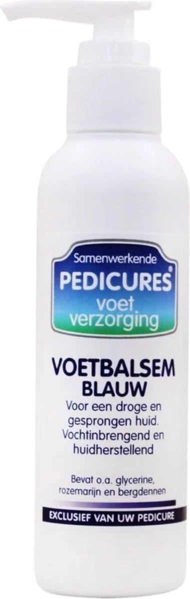 Samenwerkende Pedicures Voetbalsem Blauw 500ml Samenwerkende Pedicures