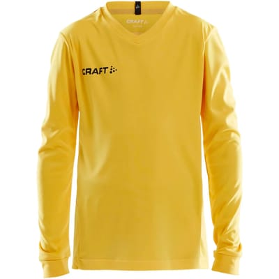 Craft Squad Jersey Solid LS Jr 1906886 - Sweden Yellow - 122/128