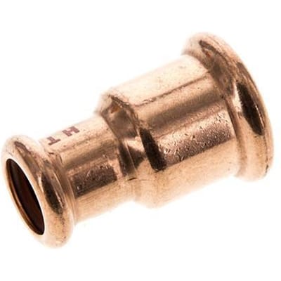 Perskoppeling - 15mm & 22mm Persmof - Koperlegering