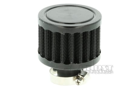 Carter ontluchtingsfilter – zwart - 9mm