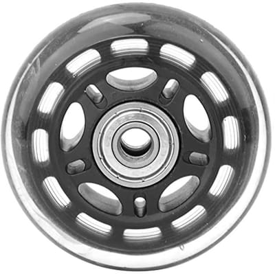 Dailygoods- Zwenkwiel 3 inch - Zwenkwiel met 608ZZ lager - Zwenkwiel geruisloos - Zwenkwielen voor meubelen - Zwenkwielen set van 4 - Hoogwaardige PU wielen - Meubelwiel