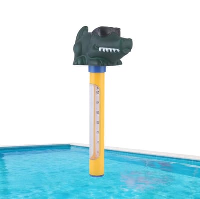 Drijvende thermometer - Watermeter bad - Watertemperatuur meten - Dieren design - 22 cm lengte - Krokodil