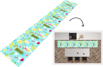 Keukenloper - Loper keuken - Cocktail - Zomer - Fruit - Patroon - 300x50 cm - Keukenloper vinyl