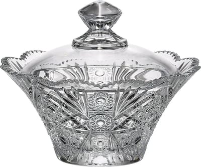 Kristal glas bonbonnière Sissi