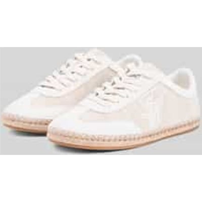 sneakers met geborduurd logo