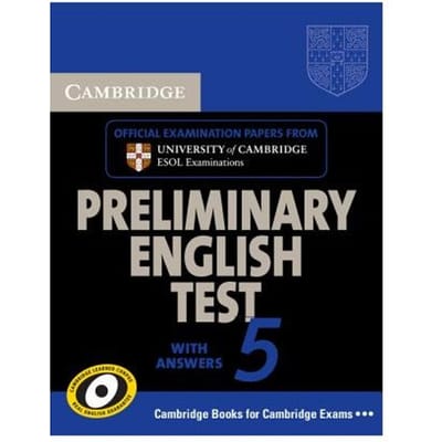 Cambridge Preliminary English Test 5 Student's Book With Answers - Cambridge ESOL