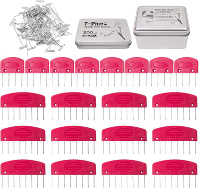 Haakblokkerende Kammen - Breien Accessoires - Project Afwerking - Complete Set - Diverse Maten
