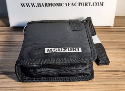 Suzuki Bluesmaster Set MR-250 SET - mondharmonica's - Japanse kwaliteit - 6 stuks met luxe opberghoes
