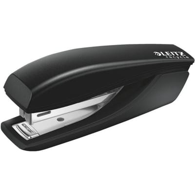 Leitz NeXXt Recycle Mini Nietmachine - Niet tot 10 vel - 81% Gerecycled Post-consumer Plastic - Zwart