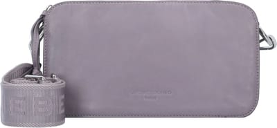 LIEBESKIND BERLIN Leren Schoudertas Seasonal Noos Sheep Natural Clarice Crossbody Bag Anemone Paars