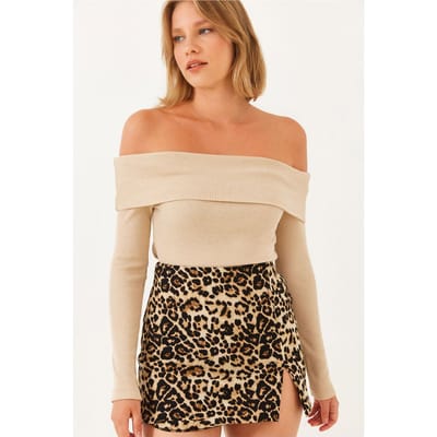 Geribbelde Textuur Blouse