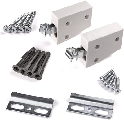 Kastophanger Set wit draagvermogen 120 kg