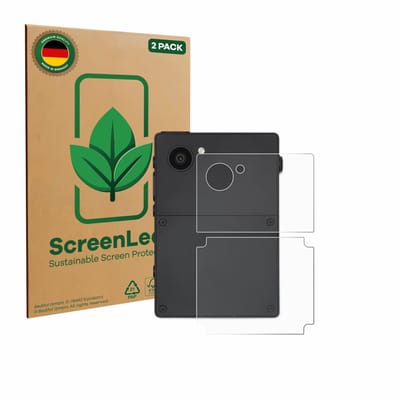 2 Stuks Screenprotector voor Light Phone 3 (Achterkant) - Hoogwaardige Beschermfolie transparant