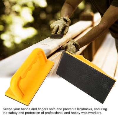 Dailygoods- Duwstok Veiligheidsduwblok - Houtbewerkingsgereedschap - Praktische Duwstok - Smalle Werkstukken - Industrie - Veiligheidsfunctie