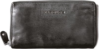 HAROLD'S Portemonnee Submarine Zip Wallet Black Zwart