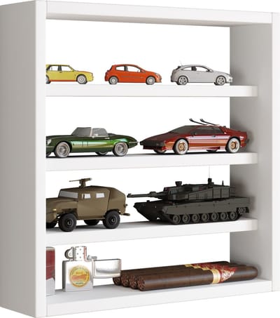 Houten wandplank Wandvitrine Verzamelen Deco Vitrine voor verzamelaars Osado S