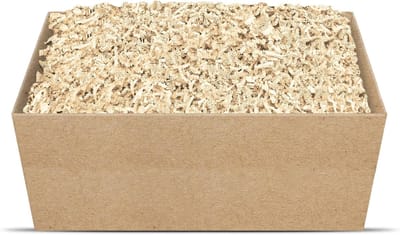 Opvulmateriaal Papier - Cadeauvulling Shred - Verpakking Decoratie - 100% Biologisch Afbreekbaar - 1 kg - Ivoor