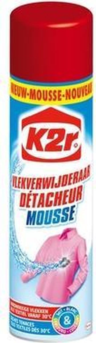K2R AEROSOL ONTVLEKKER  MOUSSE 400 ML  3303