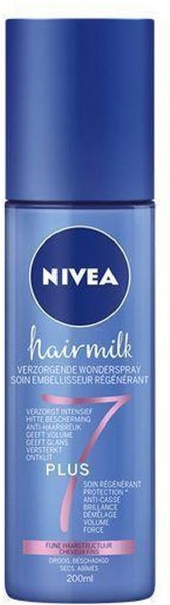 NIVEA Hairmilk Verzorgende Wonderspray voor Fijn Haar - 200 ml