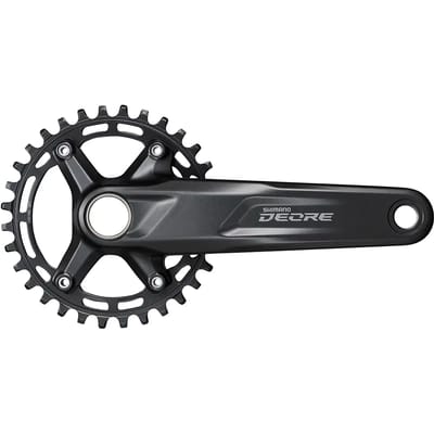 Crankstel Shimano Deore FC-M5100-1 10/11 speed - 32T - 170 mm - zwart