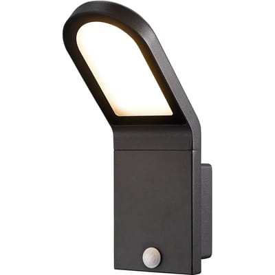 Applique met detector Dopo lighting Castello IP54 SMD 1200lm(711lm) CRI80 3000K 103º