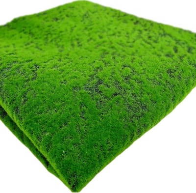 Kunstmos Decoratie - Nep Gras Mat - Binnen Buiten Decoratie - Onderhoudsvrij - 1x1 m - Groen