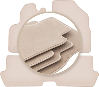 PREMIUM beige matten voor: Peugeot 3008 I minivan 2009-2016