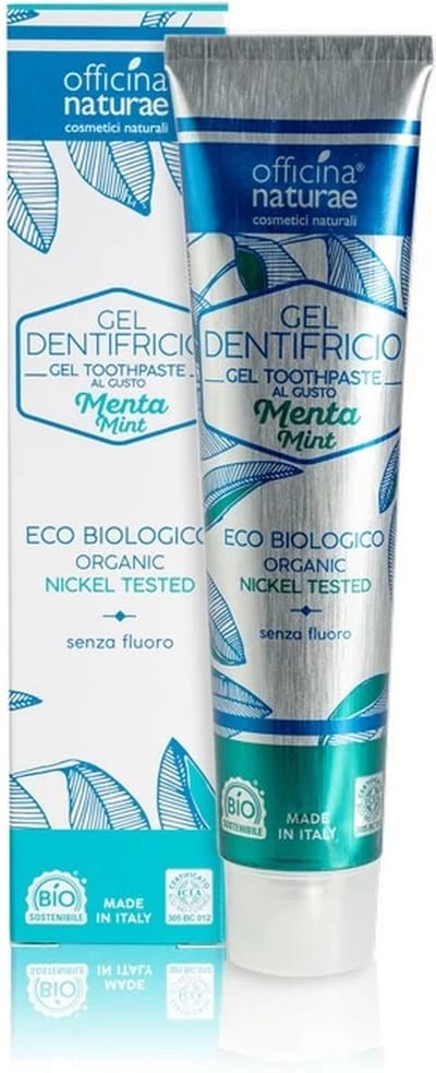 Biologische Tandpasta Munt Smaak - zonder Fluoride - 75 ml - Officina Naturae