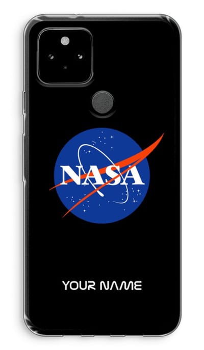 Gepersonaliseerd - Case Company® - Hoesje geschikt voor Google Pixel 5 hoesje - NASA - Soft Cover Telefoonhoesje - Bescherming aan alle Kanten en Schermrand