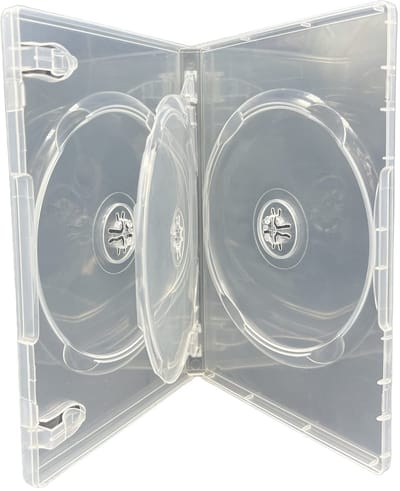 OmGoods - Dailygoody - CD DVD Blu Ray Cases - Opbergdozen - Heldere 14mm - 10 Stuks - Ideaal voor Archivering - Geschikt voor CD's en DVD's