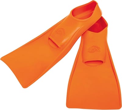 Zwemvliezen Kinderen - Zwemhulpmiddel - Waterpret Vergroten - Zacht Natuurrubber - Maat 34-35 - Oranje