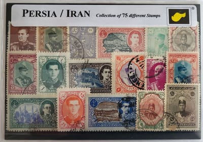 Perzie & Iran – Luxe postzegel pakket (A6 formaat) : collectie van 75 verschillende postzegels van Perzie & Iran – kan als ansichtkaart in een A6 envelop - authentiek cadeau - kado - geschenk - kaart - Perzisch - Iranees - Perzische rijk