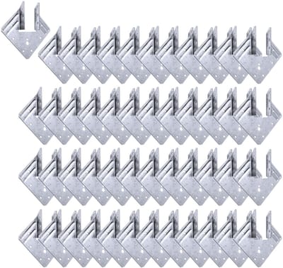 Allecto - Hurrikaan Binder - 18 Gauge Stalen Connector - 48 Stuks - Aardbeving Bestendig - Hoge Windweerstand - Duurzaam en Sterk - Geschikt voor E...