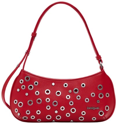 Desigual Schoudertas Rebel Alsacia Across Body Bag Red Rood