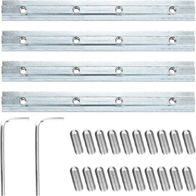 Afstandverbinders - Profielverbinders Aluminium - Constructie Bouwen - T-groef Serie 40 - 40x40 mm - Aluminium