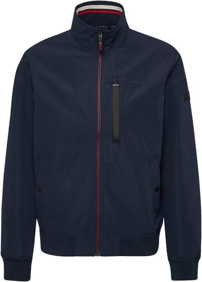 s.Oliver - male - Sportieve blouson met opstaande kraag en geribde manchetten