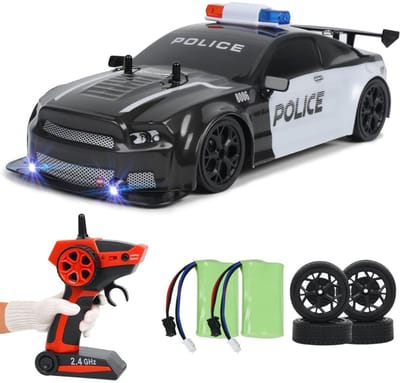 ApexArte® RC Auto Volwassenen - Bestuurbare Auto voor Buiten - Offroad - Zwart