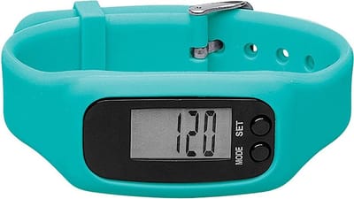 Stappenteller – Horloge – Digitaal – Digitale – LCD – Calorie – Loopafstand – Teller – Pedometer – Compact – Comfortabel – Zwart – Wit – lichtblauw – Oranje - Licht Roze - Donkerblauw - Rood - Paars - Grijs - Geel - Lichtgroen  - Turqouise - Cyaan