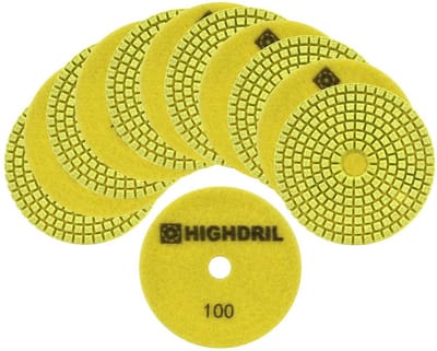Diamant Natte Polijstschijven - Polijstpads Diamant - Natuursteen Polijsten - Flexibel Ontwerp - 100 mm - N.v.t.