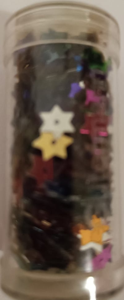 Gutermann sterretjes mix kleuren 4g.
