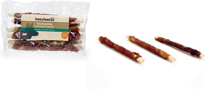 Beeztees - culinaire kauwstaafjes eend - hondensnack - 6 stuks