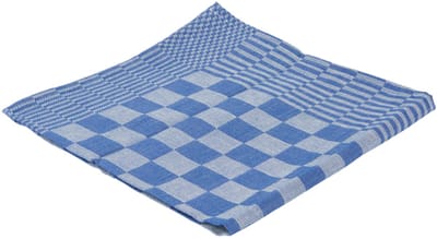 Theedoek blok marine ca 65x65cm blauw | 16 stuks