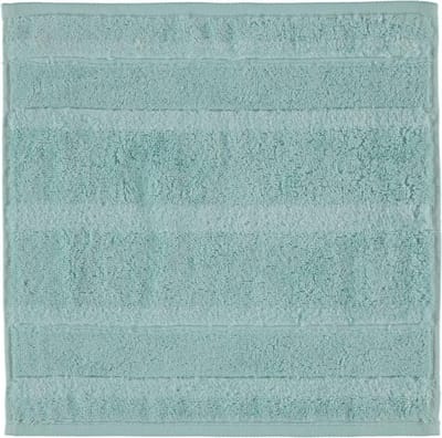 Cawo Noblesse2 Uni Gastendoekje - Soft-Türkis 30x50