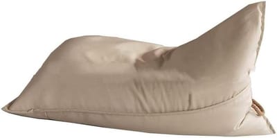 Zitzak Stoel - Grote Zitzak - Ontspannen Buiten - Waterproof Polyester - 140x110cm - Beige