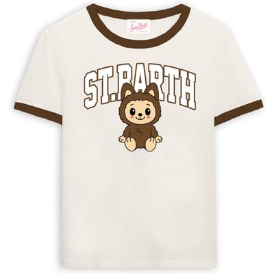 mc2 saint barth T-shirt met kant EMI0003-09068L