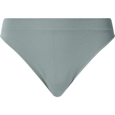 ESMARA Set van 3 geribde dames strings (groen, M (40/42))