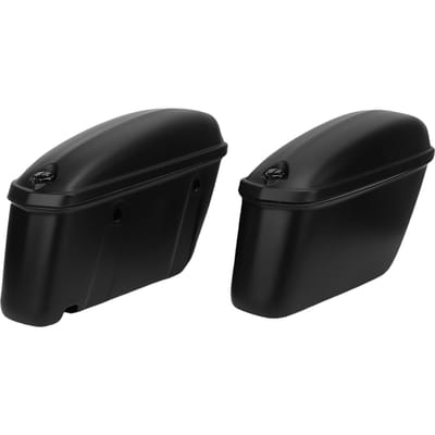 Sacoches rigides pour moto 22L Sacoches rigides robustes en ABS avec serrure Porte-bagages latéral pour moto